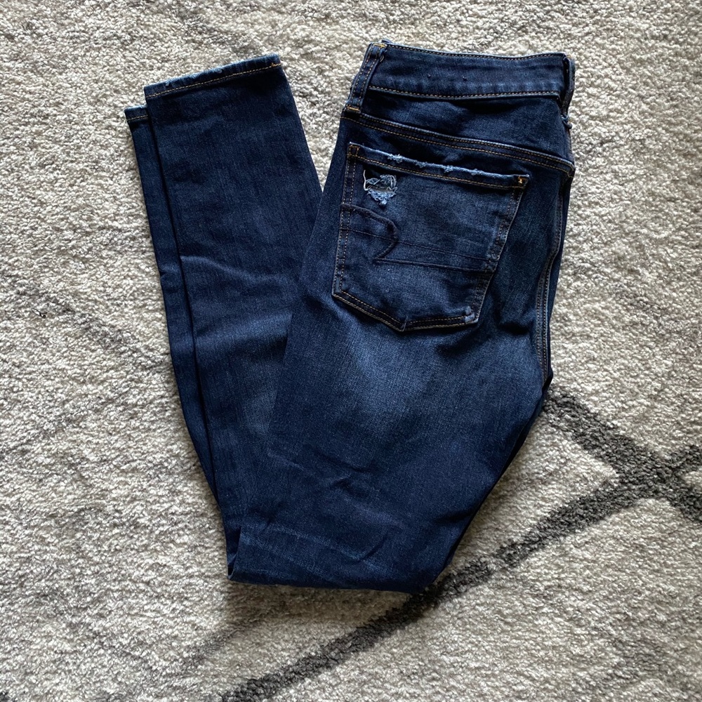 American Eagle ripped jeans